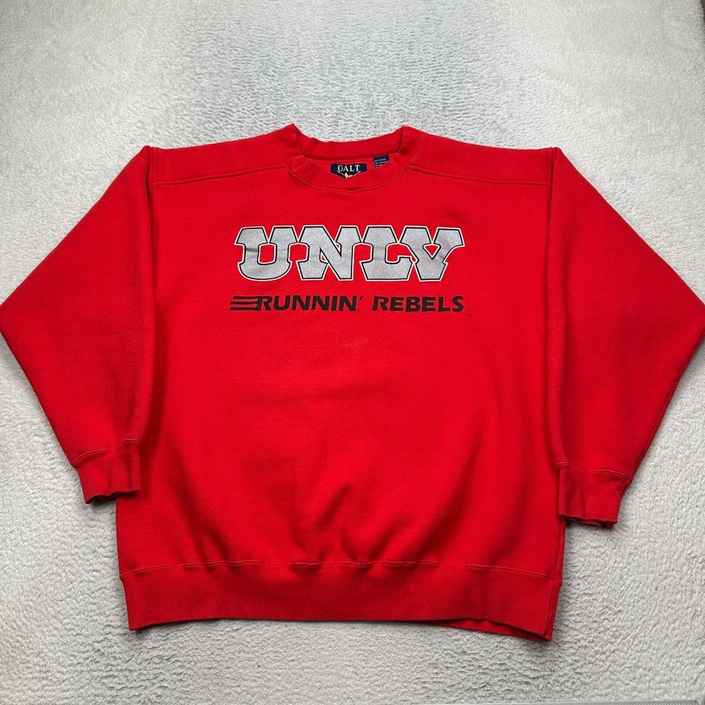 UNLV Runnin‎ Rebels Galt Crew Sweatshirt XL College Sports NCAA